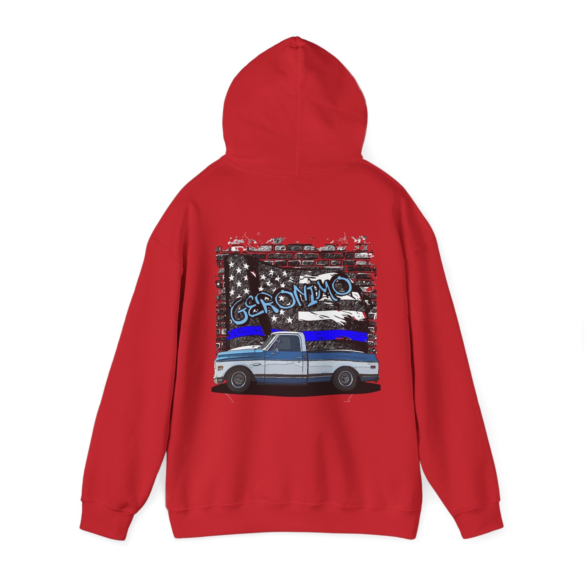 Geronimo R4 Hoodie (Red R4 Logo)