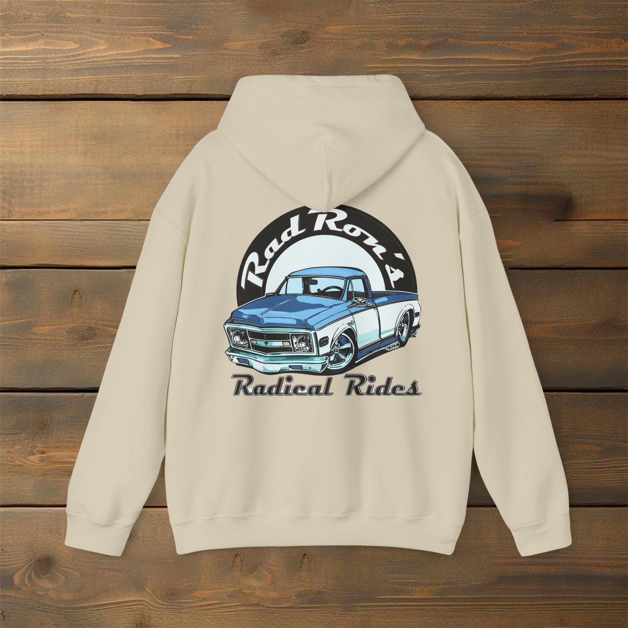 Blue-White Logo R4 Hoodie