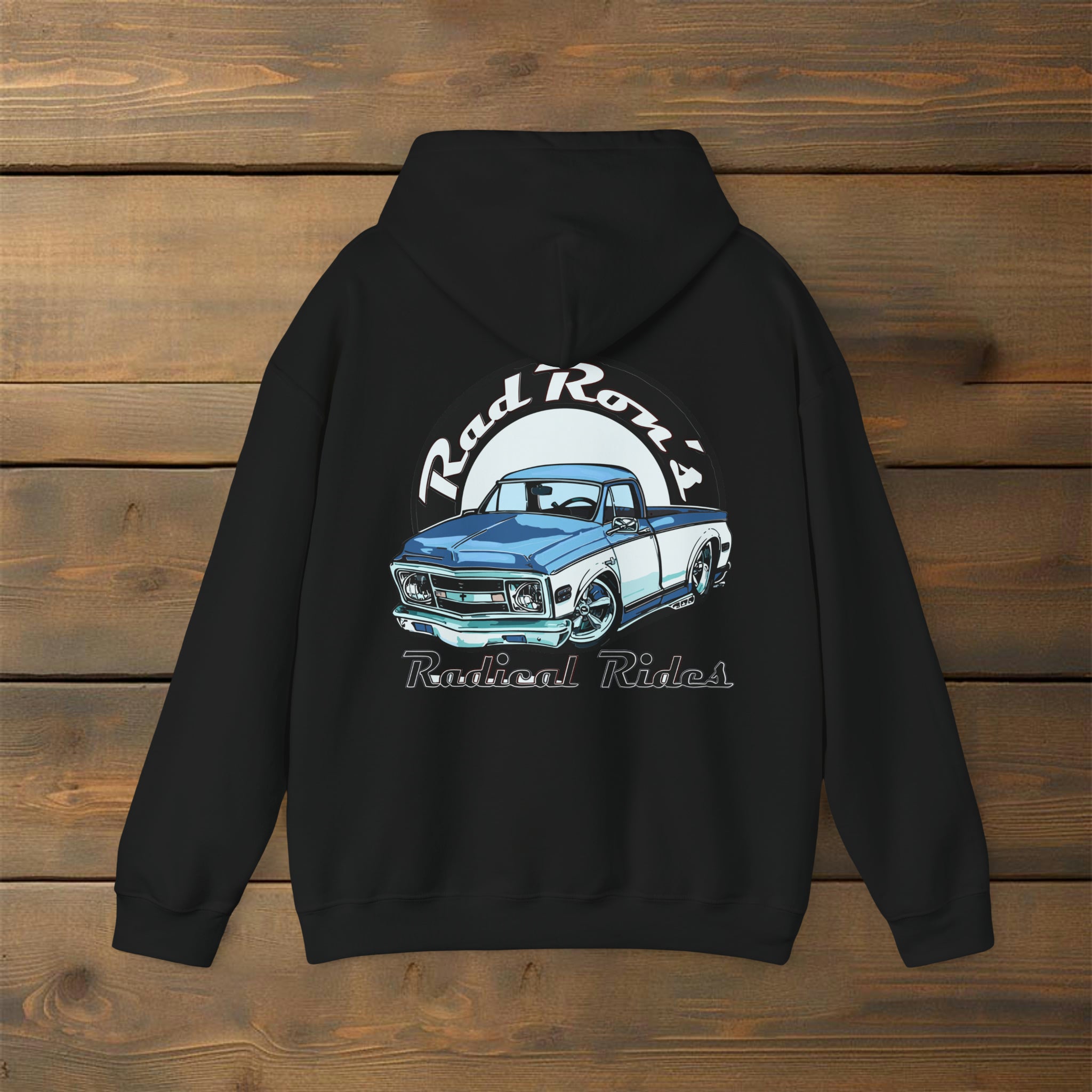 Blue-White Logo R4 Hoodie