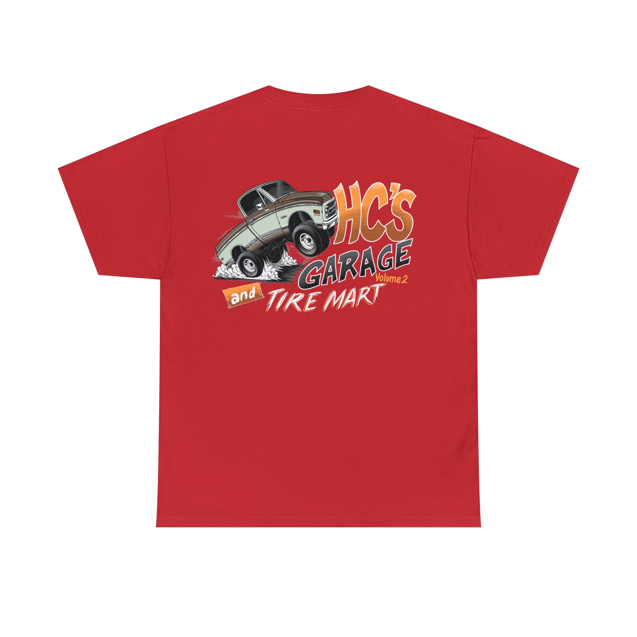 Front logo design on back (Shirt)