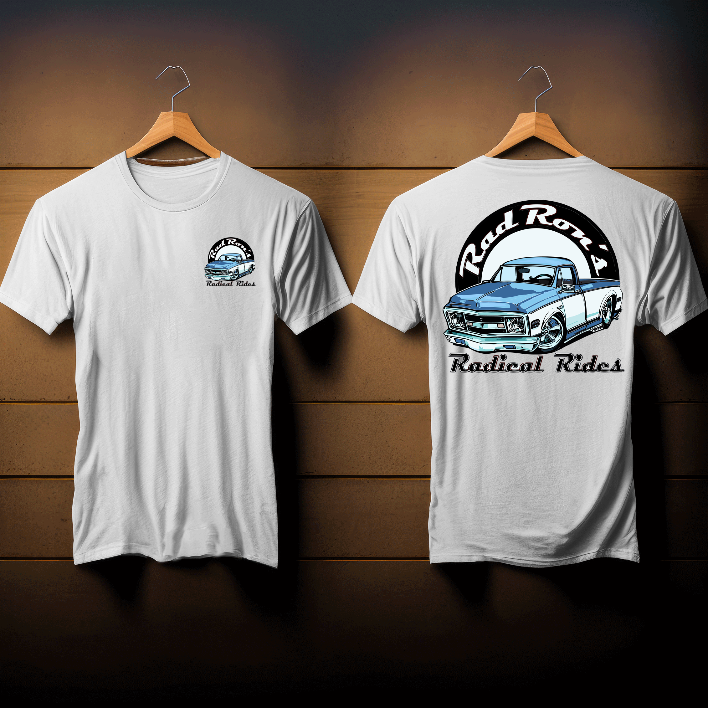 Rad Rons Radical Rides Blue-White