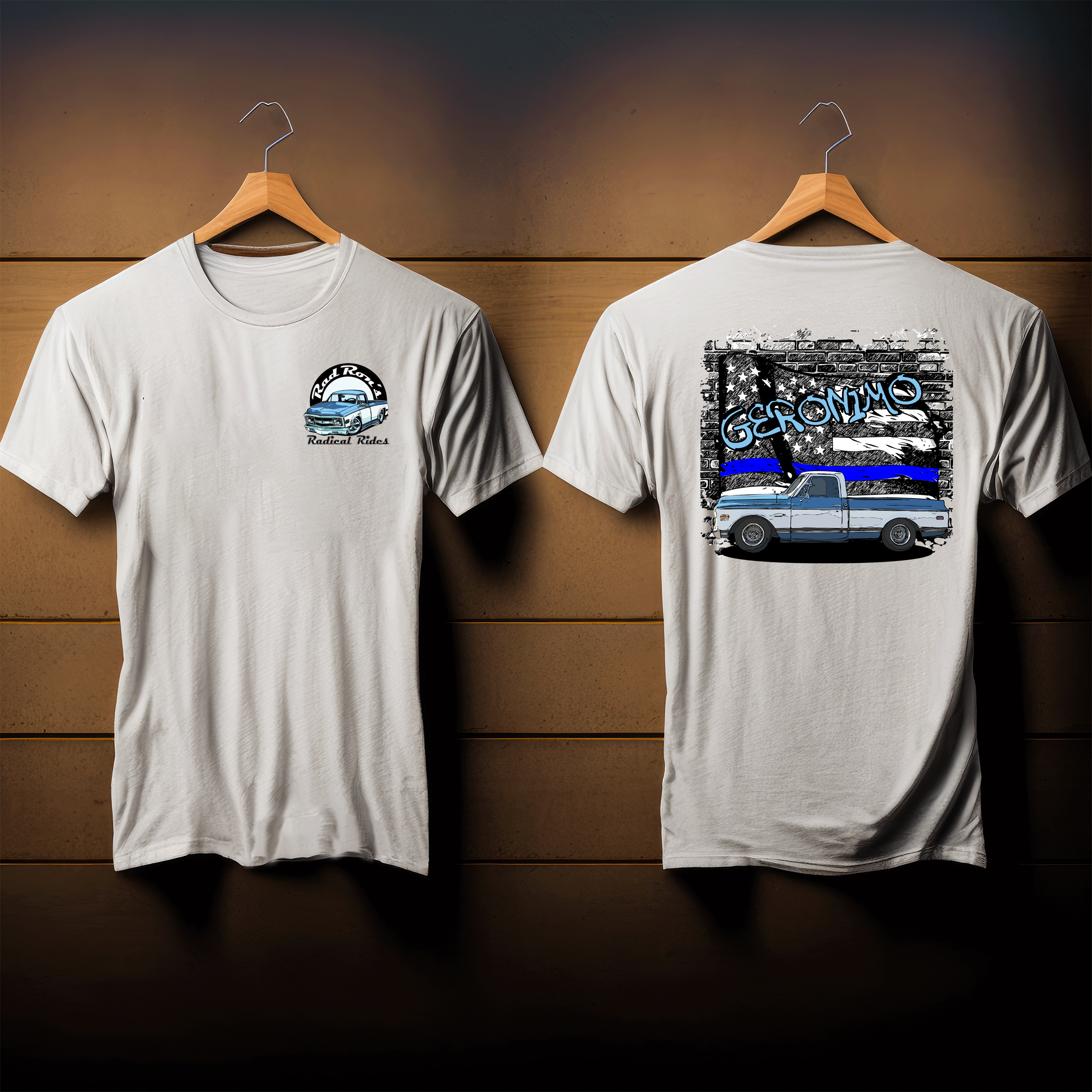 Police edition of Geronimo T-shirt