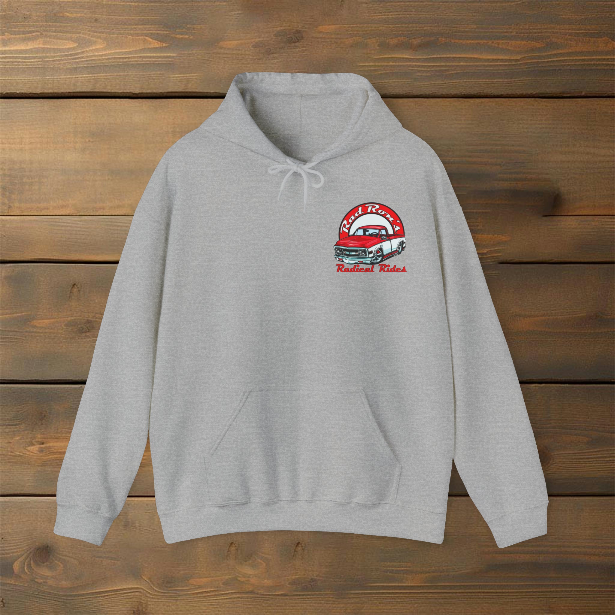 Red-White Logo R4 Hoodie