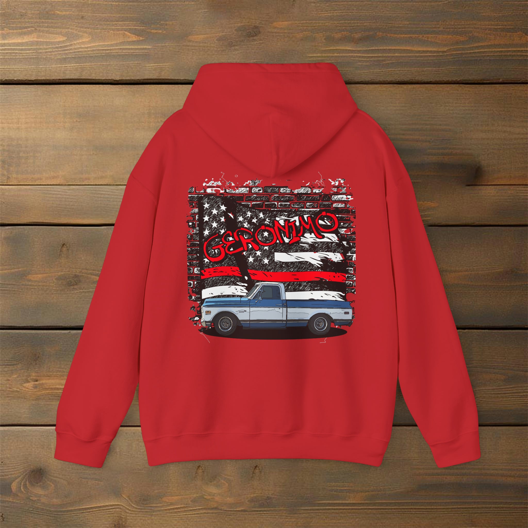 Geronimo Fireman flag Edition R4 Hoodie