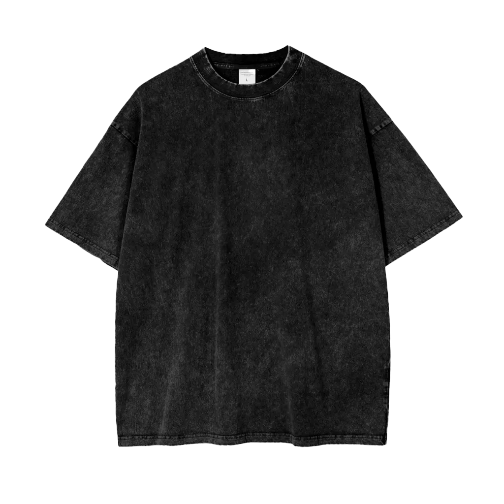 Back Cross Snow Washed Tee