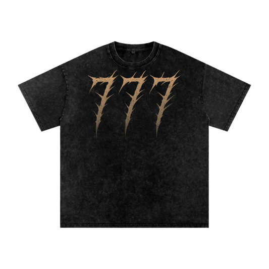 Overcome FB Acid Wash Oversize T-Shirt - 250 GSM
