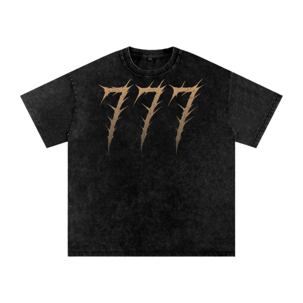 Overcome FB Acid Wash Oversize T-Shirt - 250 GSM image 1