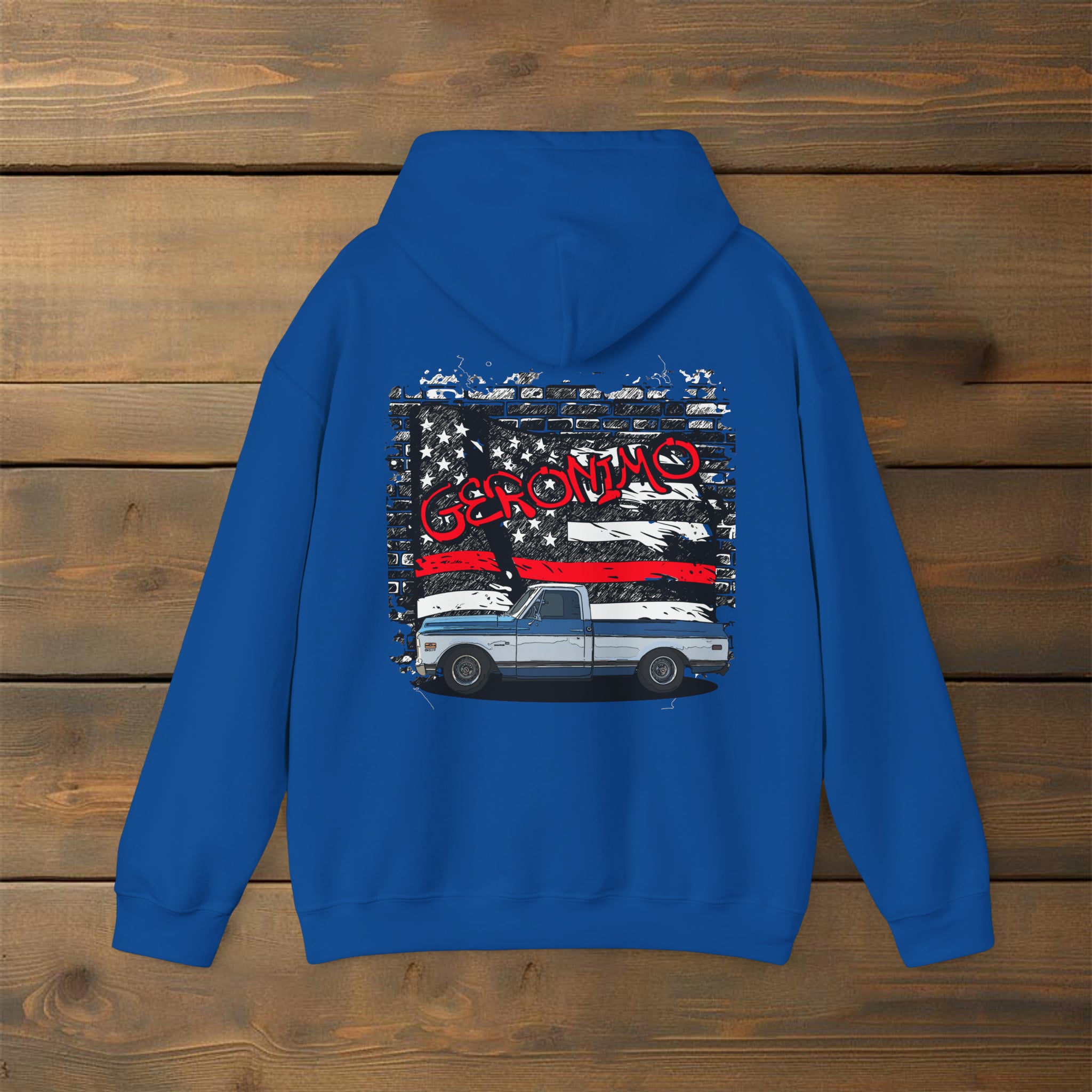 Geronimo Fireman flag Edition R4 Hoodie