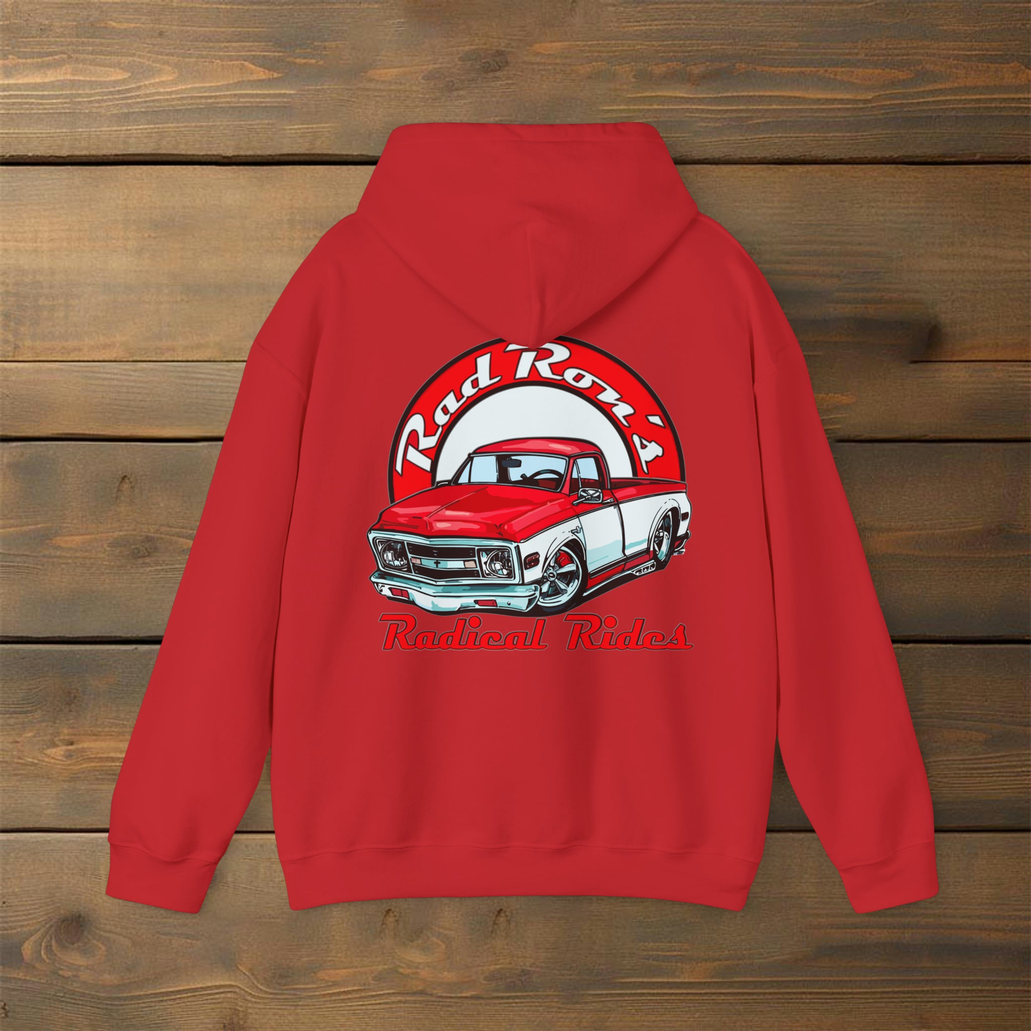 Red-White Logo R4 Hoodie
