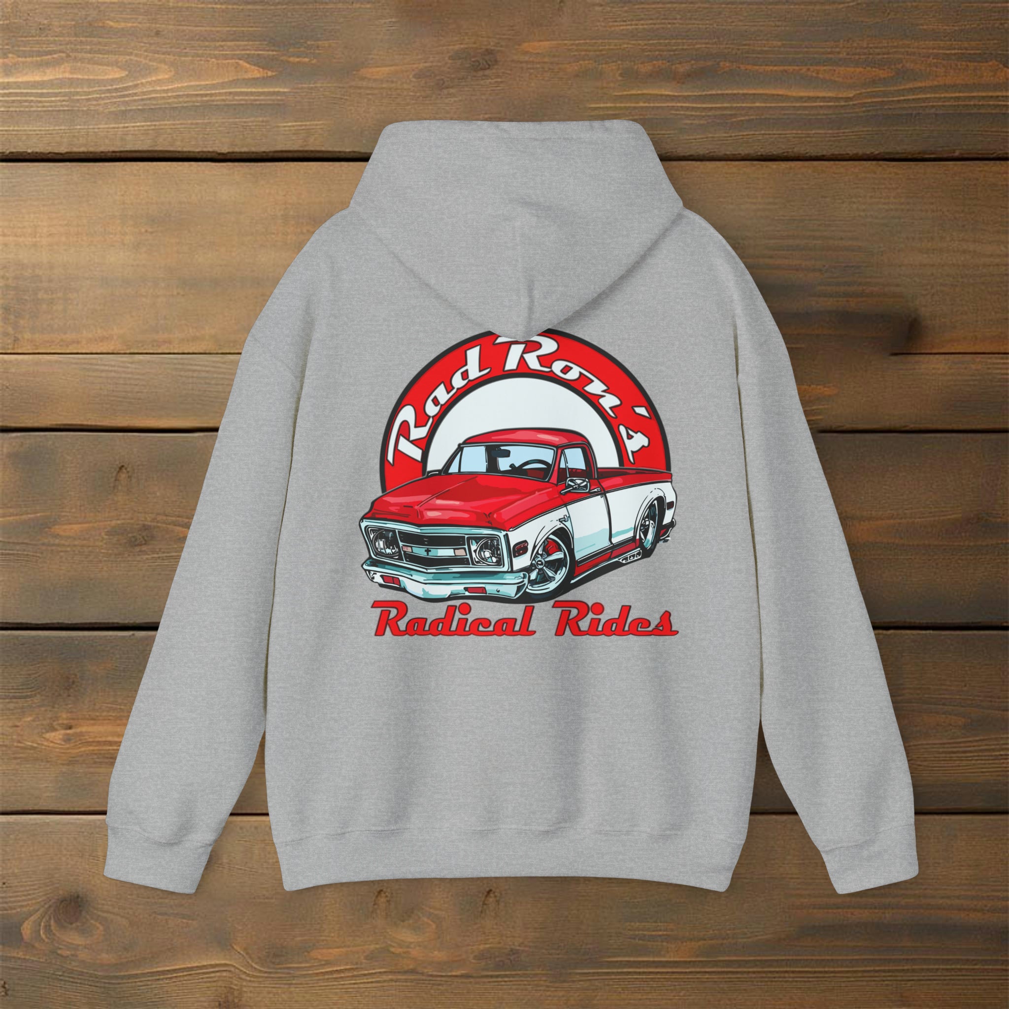 Red-White Logo R4 Hoodie