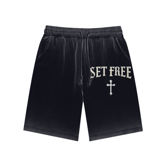 Set Free Reverse Dyed Sweatshorts