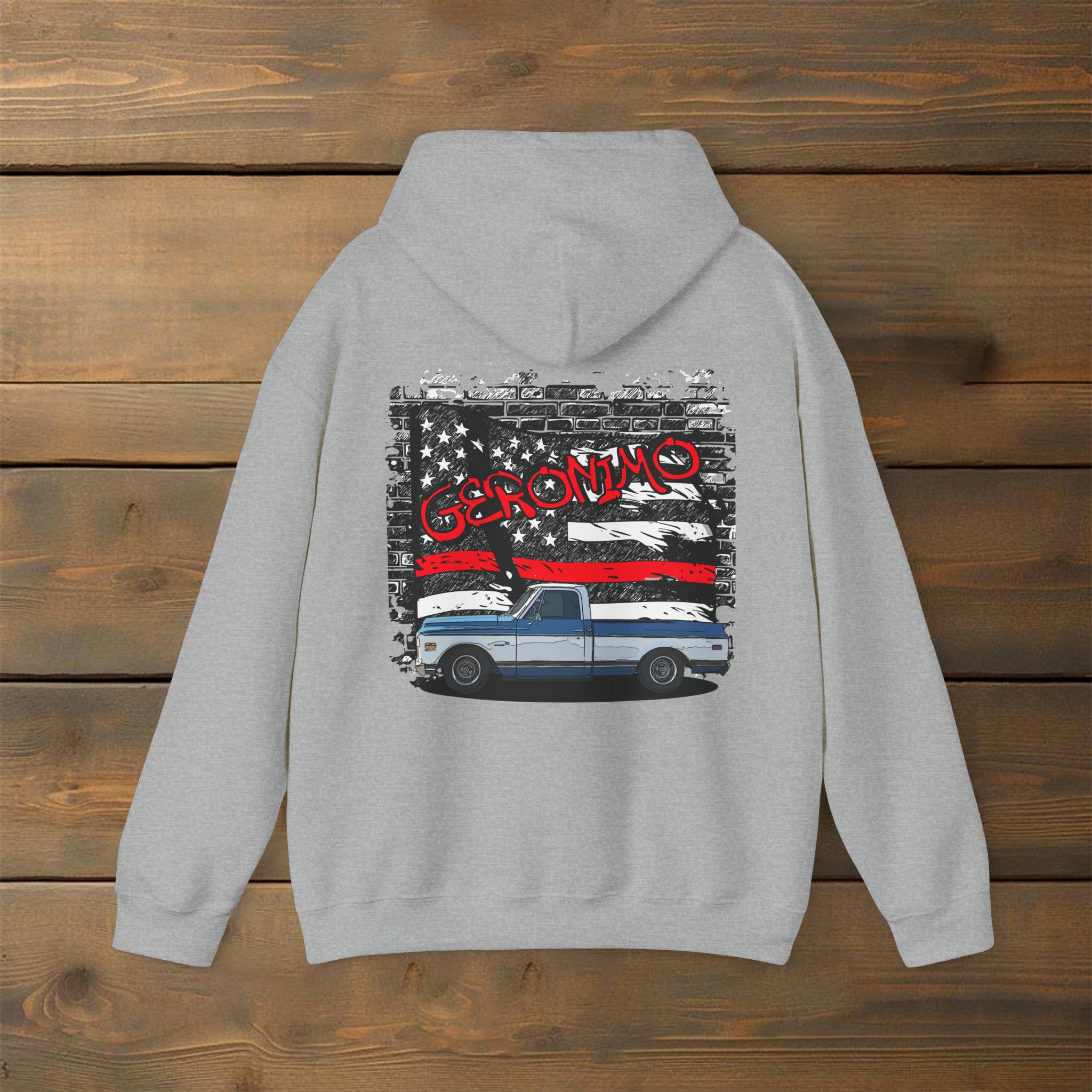 Geronimo Fireman flag Edition R4 Hoodie