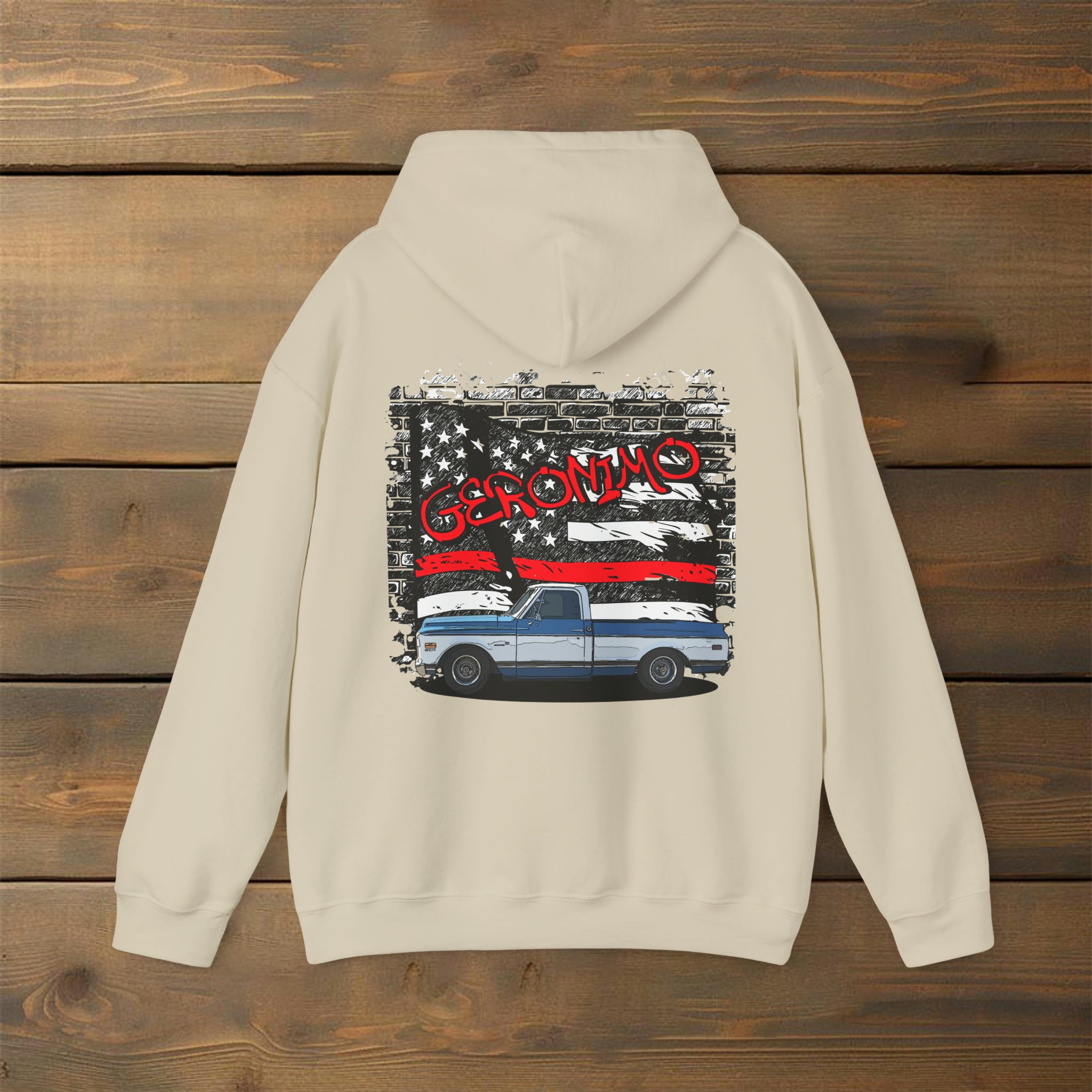 Geronimo Fireman flag Edition R4 Hoodie