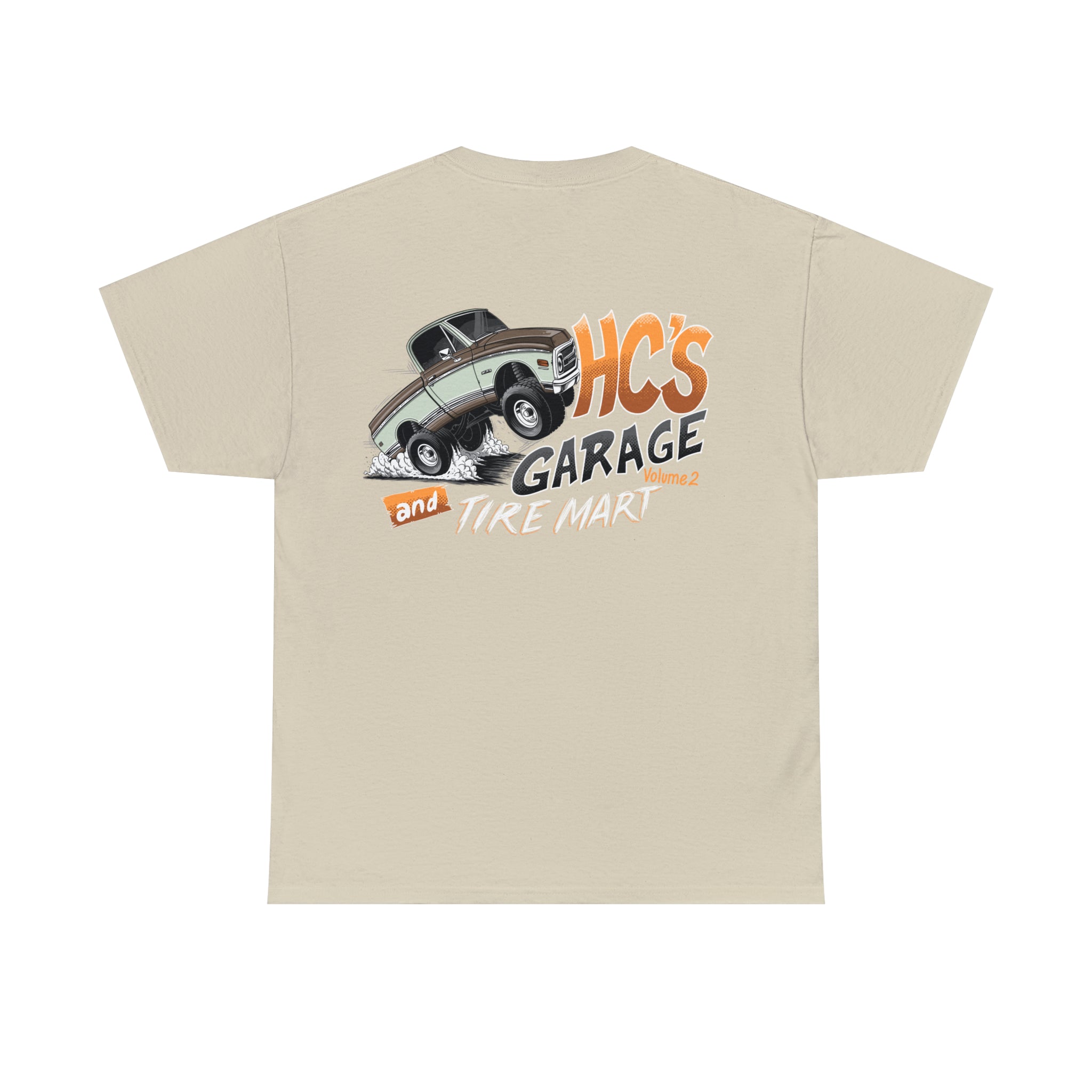 Front logo design on back (Shirt)