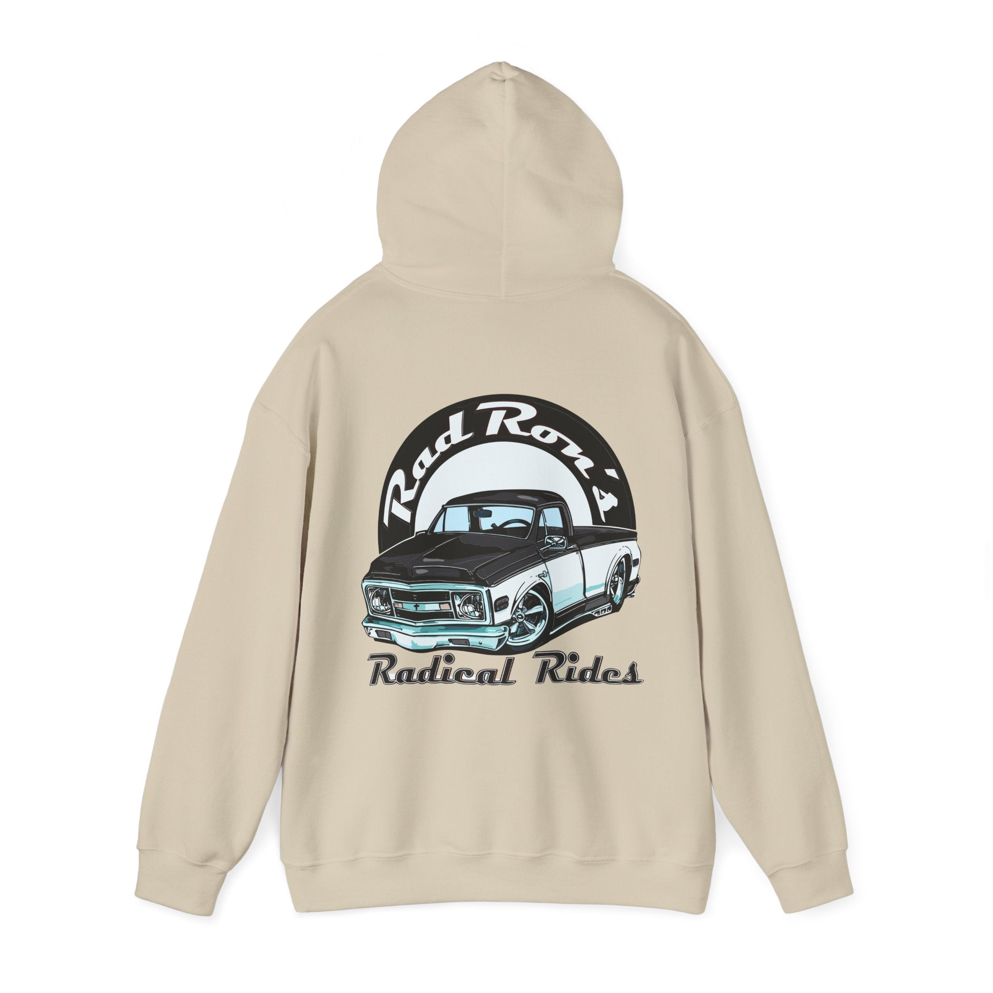 Black-White Logo R4 Hoodie