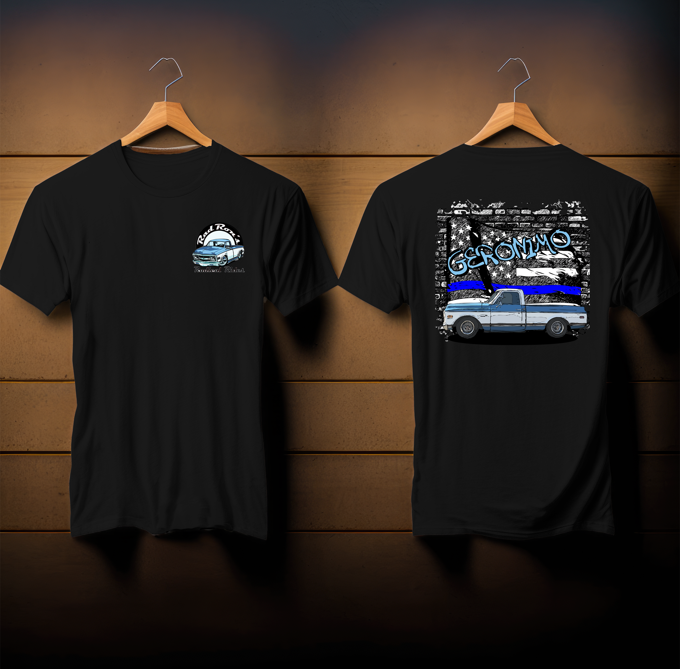 Police edition of Geronimo T-shirt