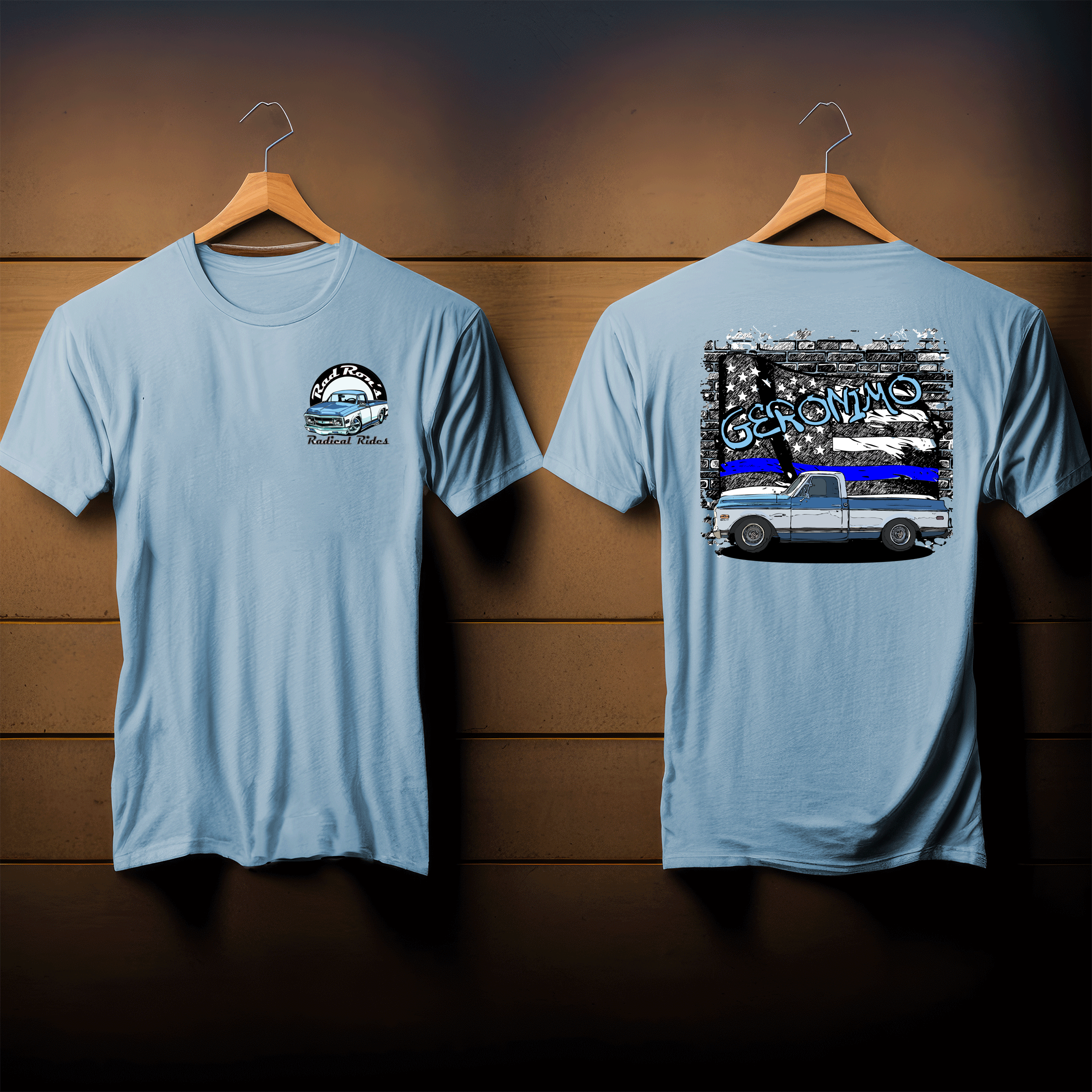 Police edition of Geronimo T-shirt