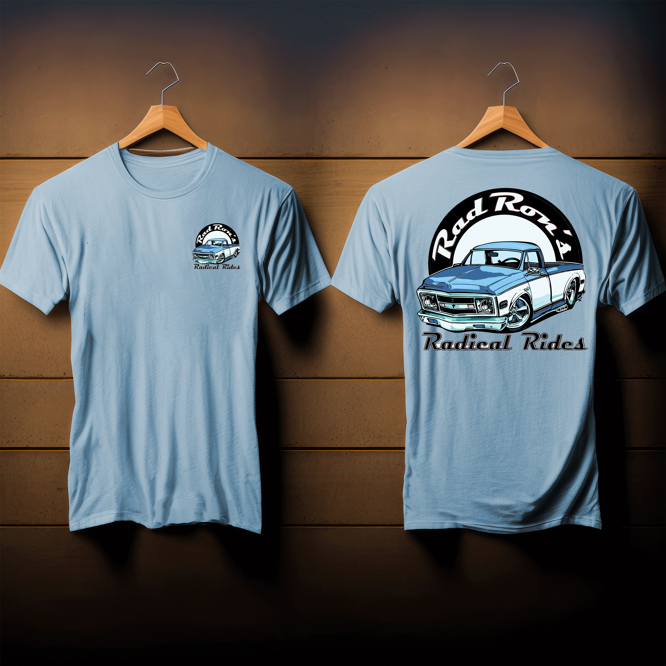 Rad Rons Radical Rides Blue-White