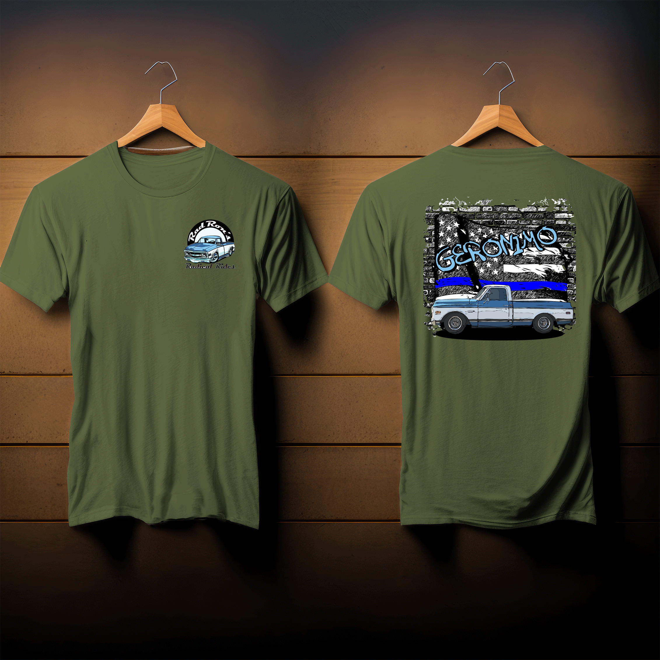 Police edition of Geronimo T-shirt