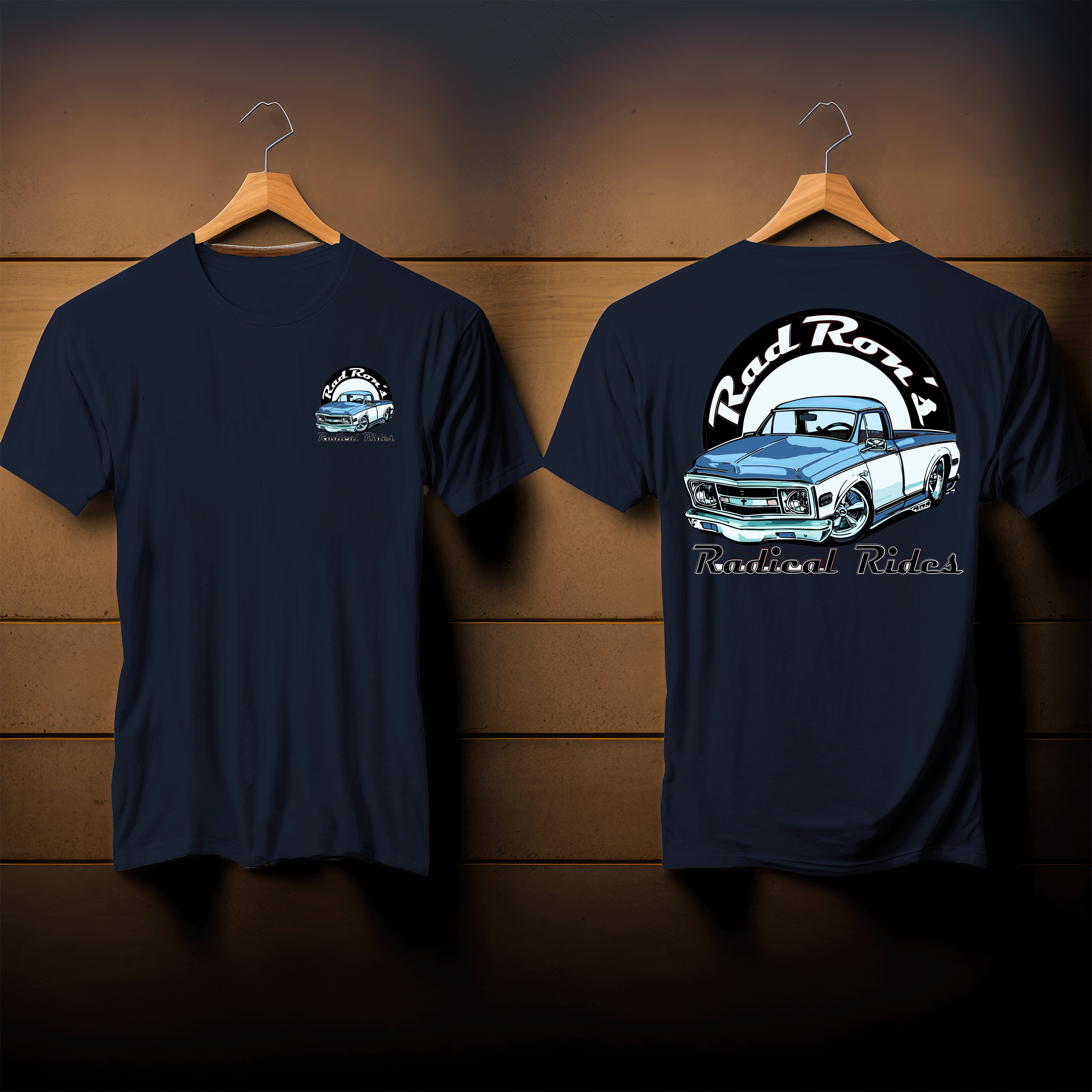 Rad Rons Radical Rides Blue-White