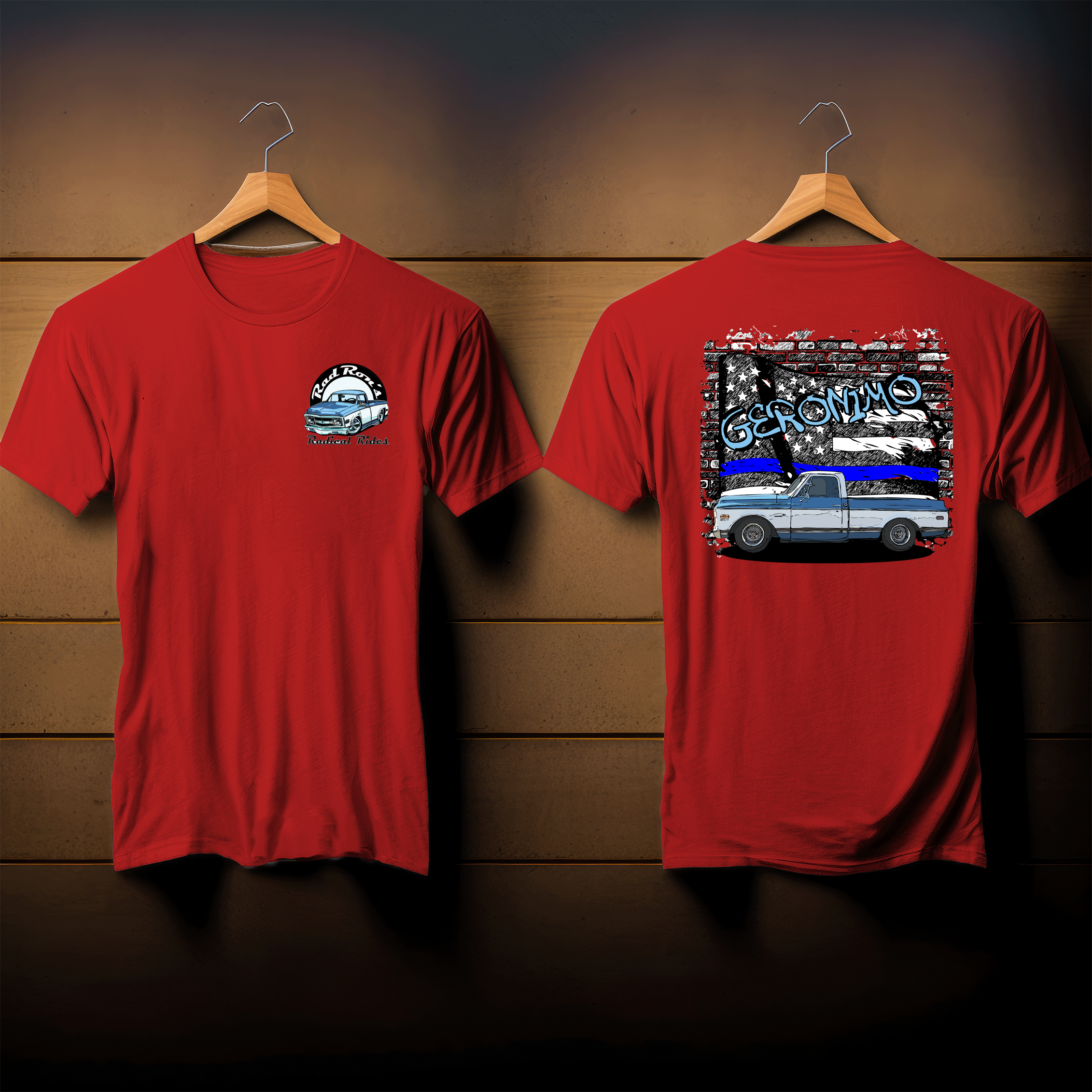 Police edition of Geronimo T-shirt