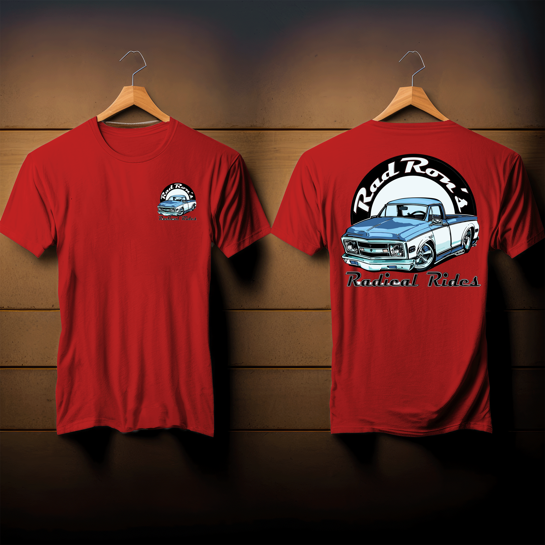 Rad Rons Radical Rides Blue-White