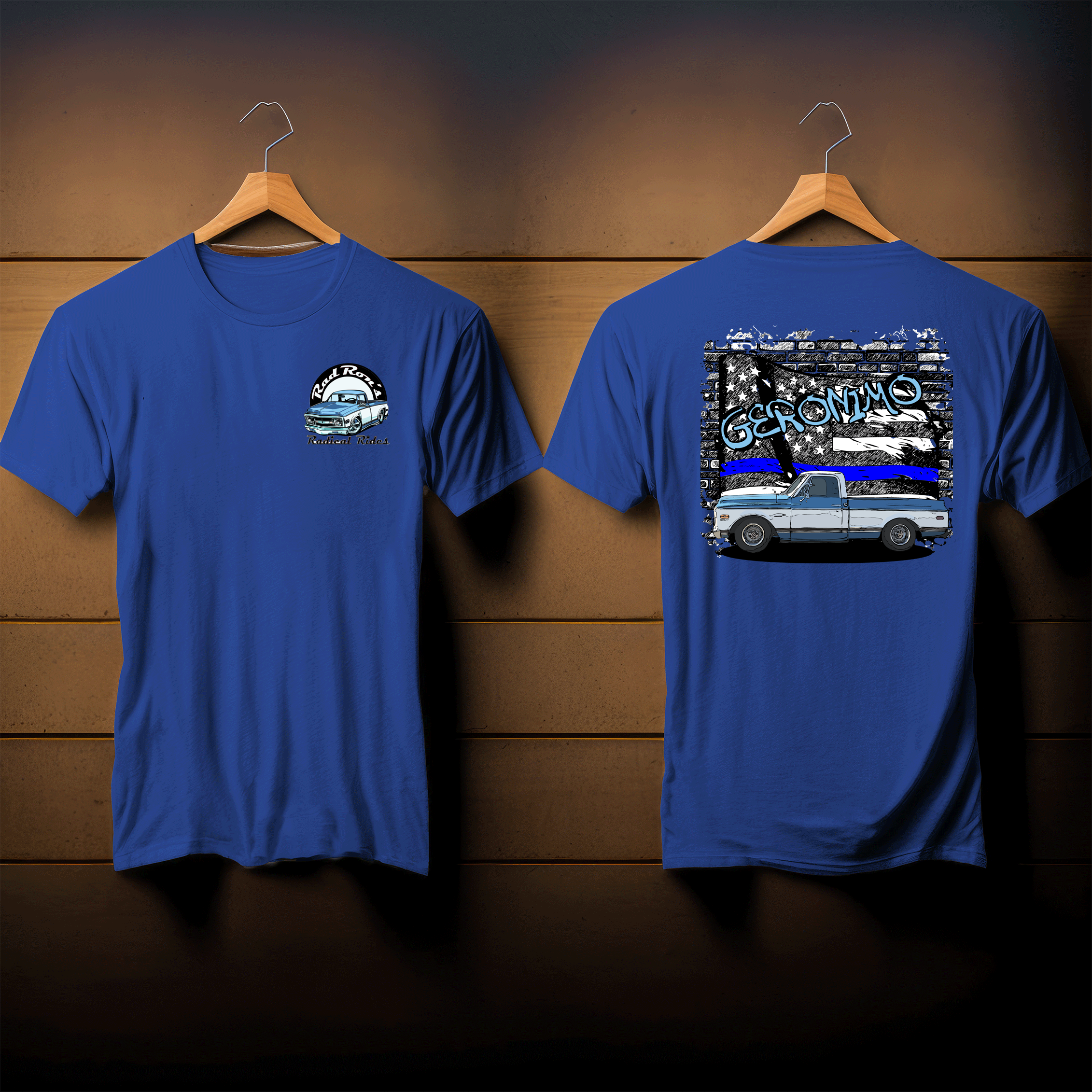 Police edition of Geronimo T-shirt