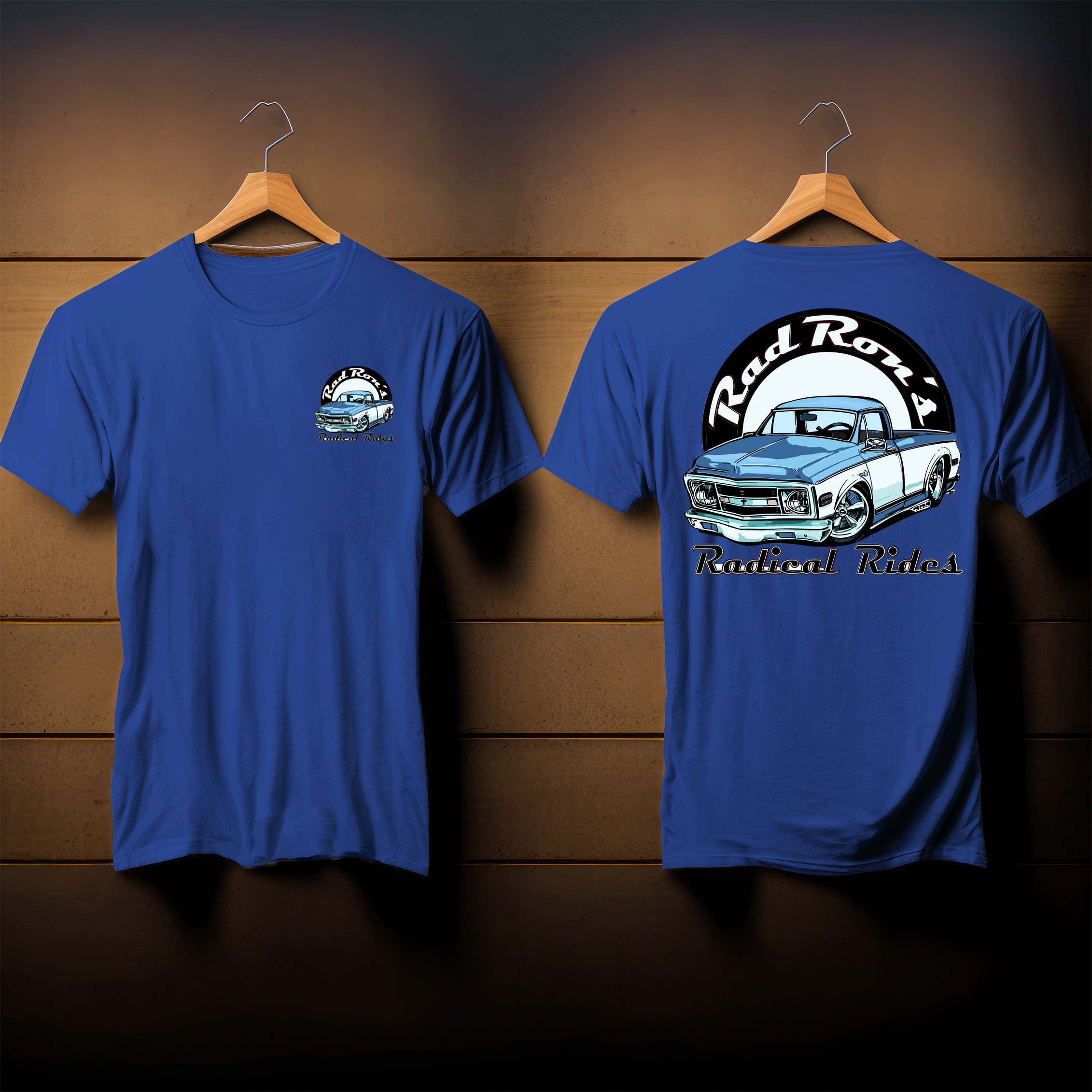 Rad Rons Radical Rides Blue-White