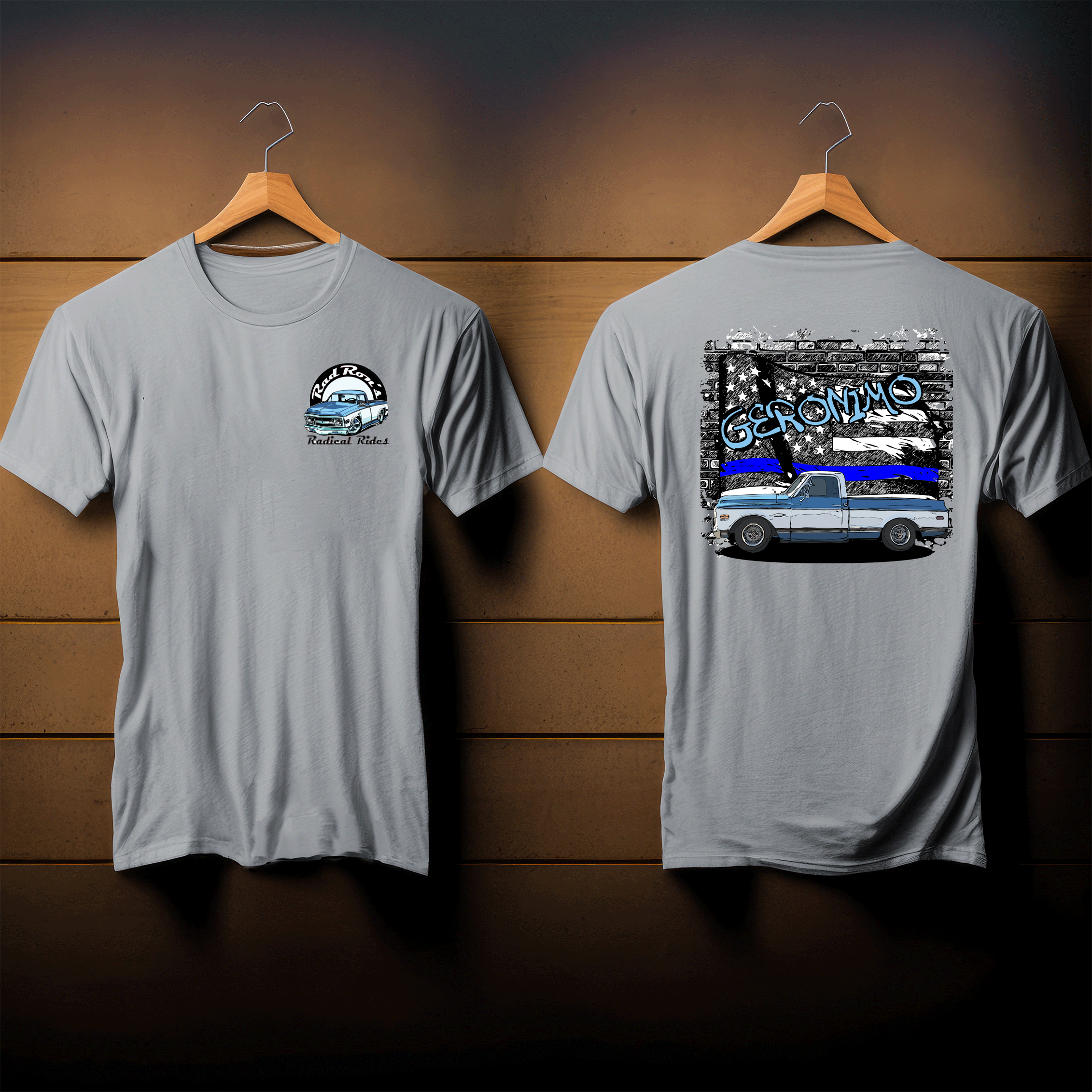 Police edition of Geronimo T-shirt