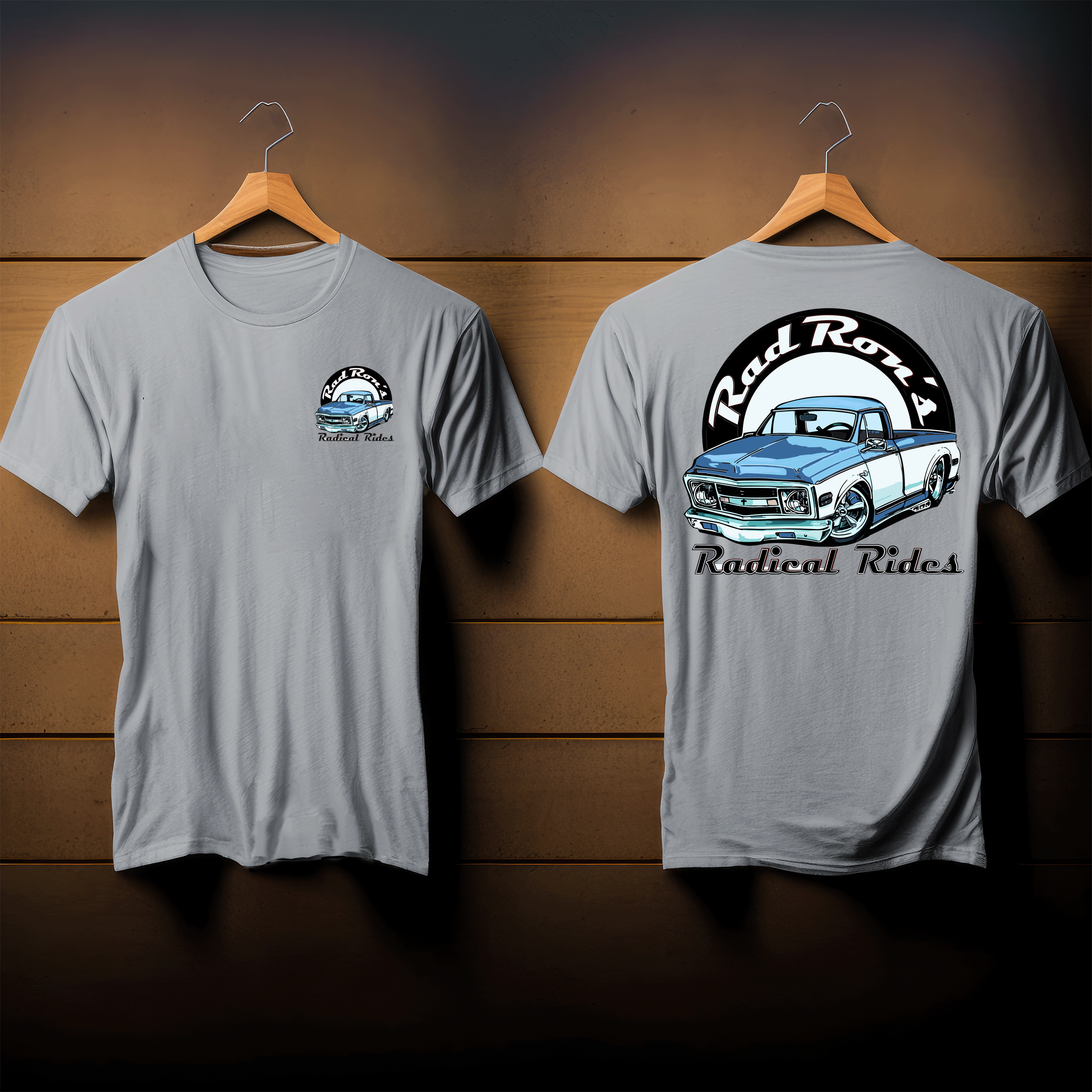 Rad Rons Radical Rides Blue-White