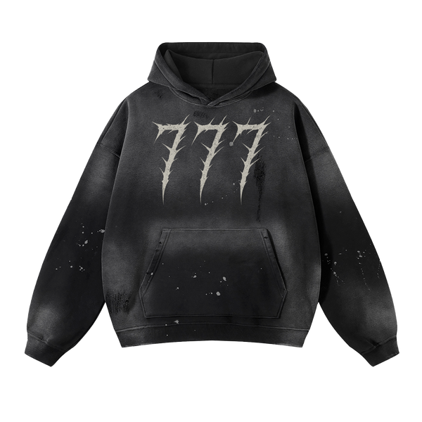 The Lion and the Lamb // Vintage Frayed Hoodie (360 GSM Limited Edition) image 1