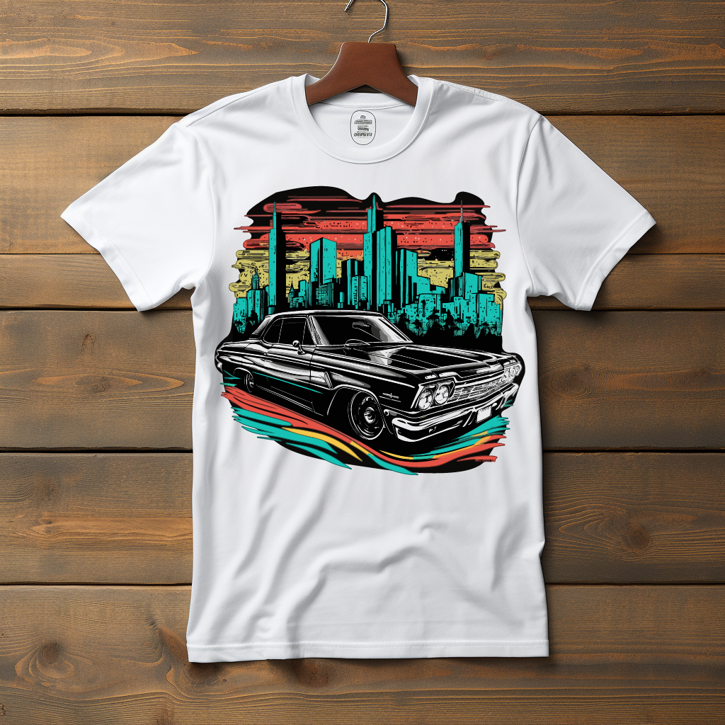 Sleek Retro-Futuristic 1963 Impala inspired