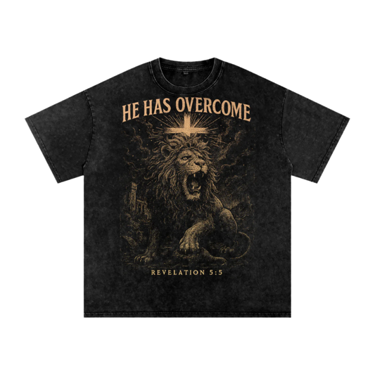 Overcome Acid Wash Oversize T-Shirt