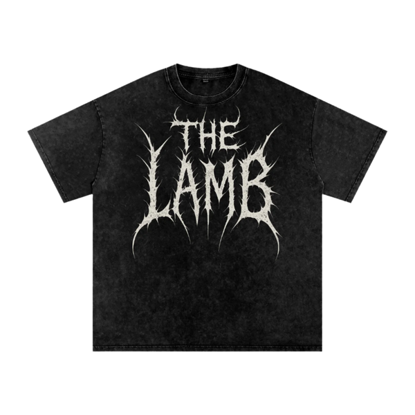 THE LAMB // Ash-Washed Relic Tee (Oversized 250 GSM Edition) image 1