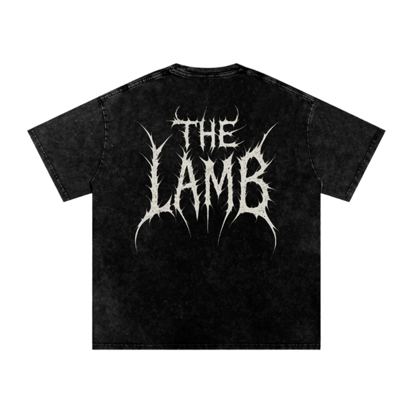777 THE LAMB // Ash-Washed Relic Tee (Oversized 250 GSM Edition) image 2