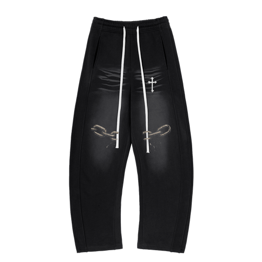 Sunfade Curved Blade Sweatpants
