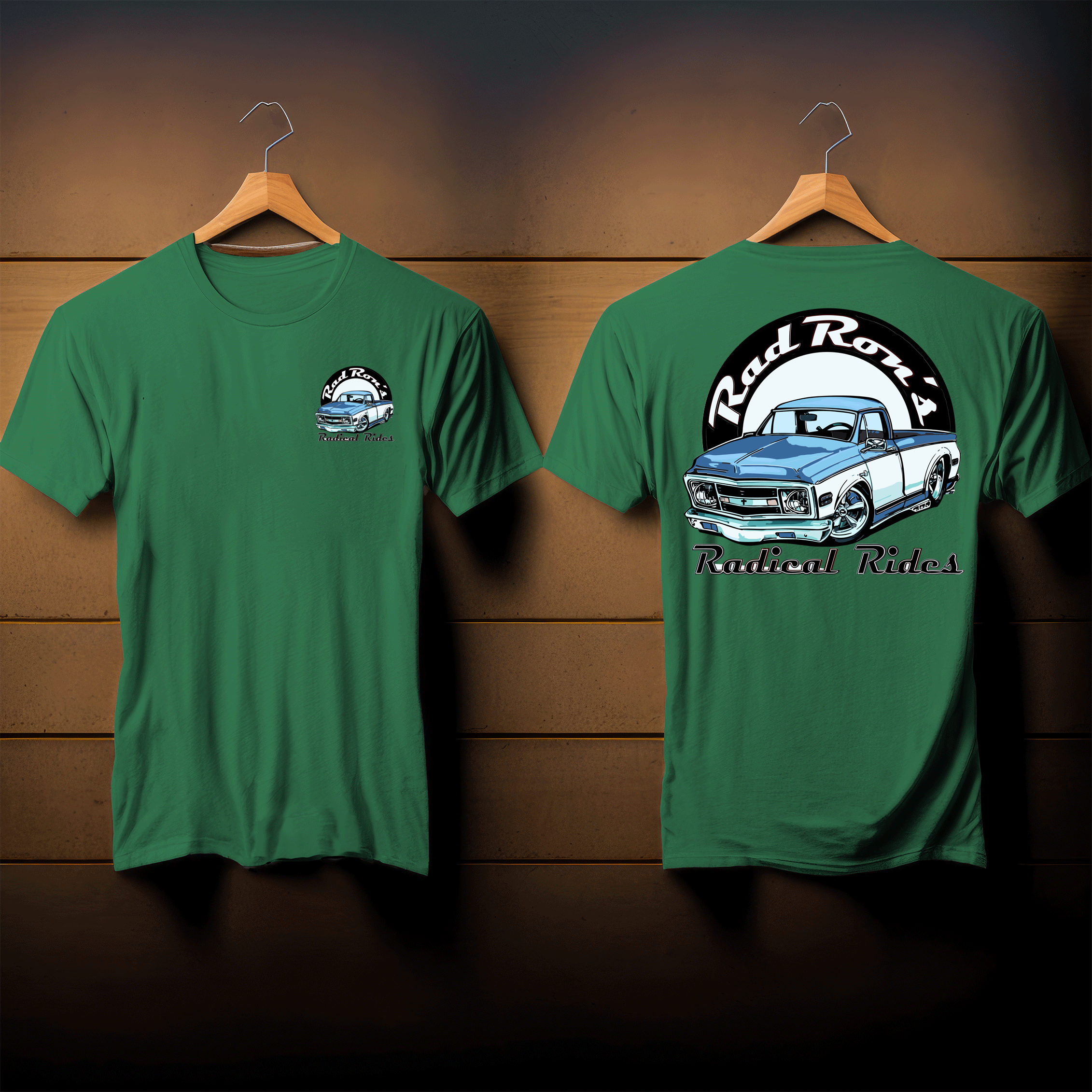 Rad Rons Radical Rides Blue-White