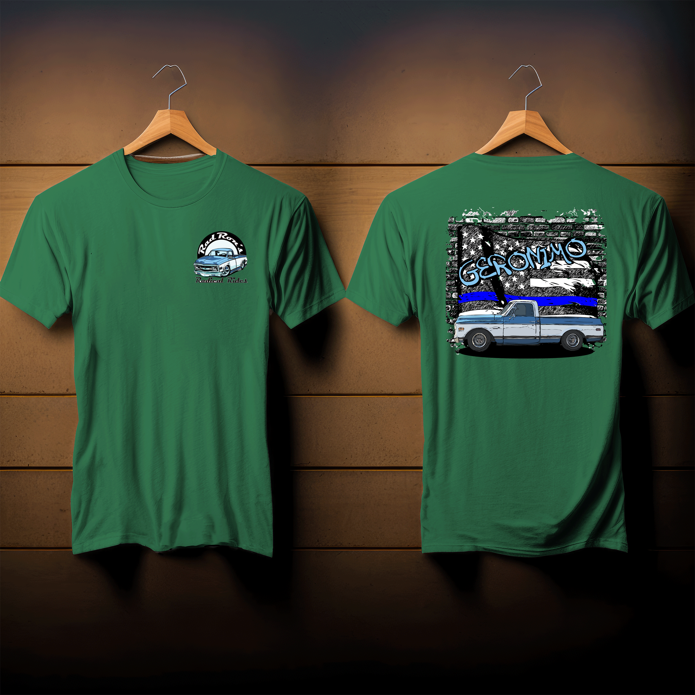 Police edition of Geronimo T-shirt